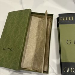 TWO GUCCI BOXES + SHOPPING BAG