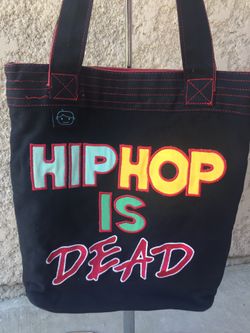 Hip hop is dead handbag
