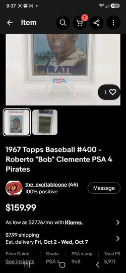MLB CLASSIC VINTAGE ROBERTO CLEMENTE