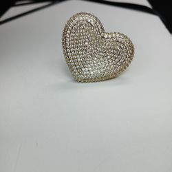Heart Ring 14K GOLD LAMINATED 27$