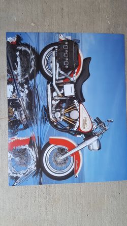 Poster Harley Davidson, 16 by 20
