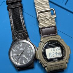 Timex & Casio Watch Lot