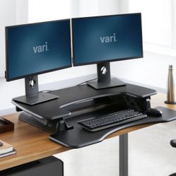 VariDesk Pro Plus 36 Black - Standing Desk Converter