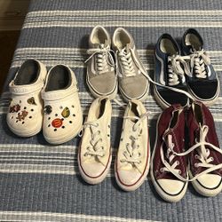 Vans Converse And Crocs
