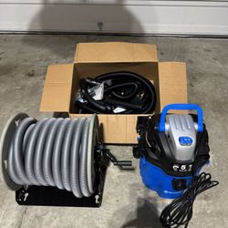 5-GALLON* 5 PEAK HP† REMOTE CONTROL WALL MOUNT WET / DRY VACUUM VWMB(contact info removed)