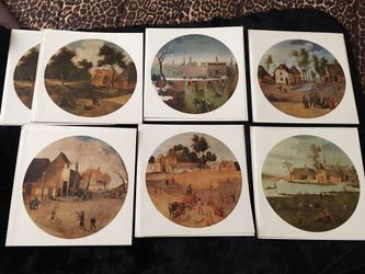 Large 10” cards with envelopes- 7 each