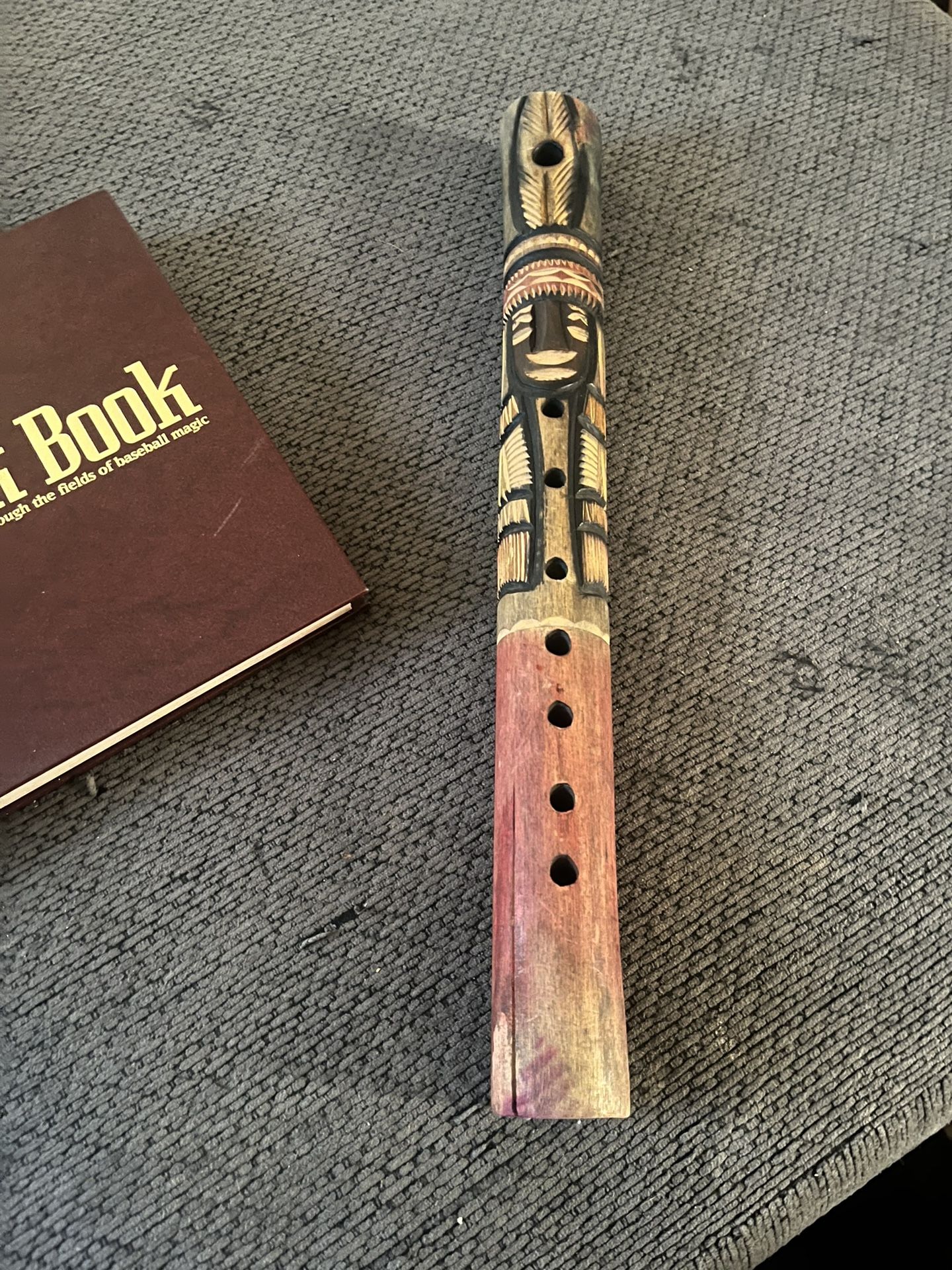 Instrument Native American Carved