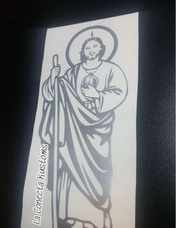 San Judas vinyl sticker decal