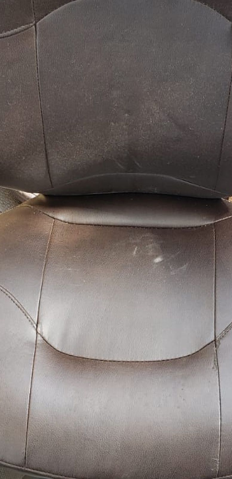 Free Brown Leather Office Chair