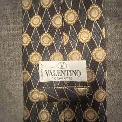 Valentino 100% Silk Men’s Tie