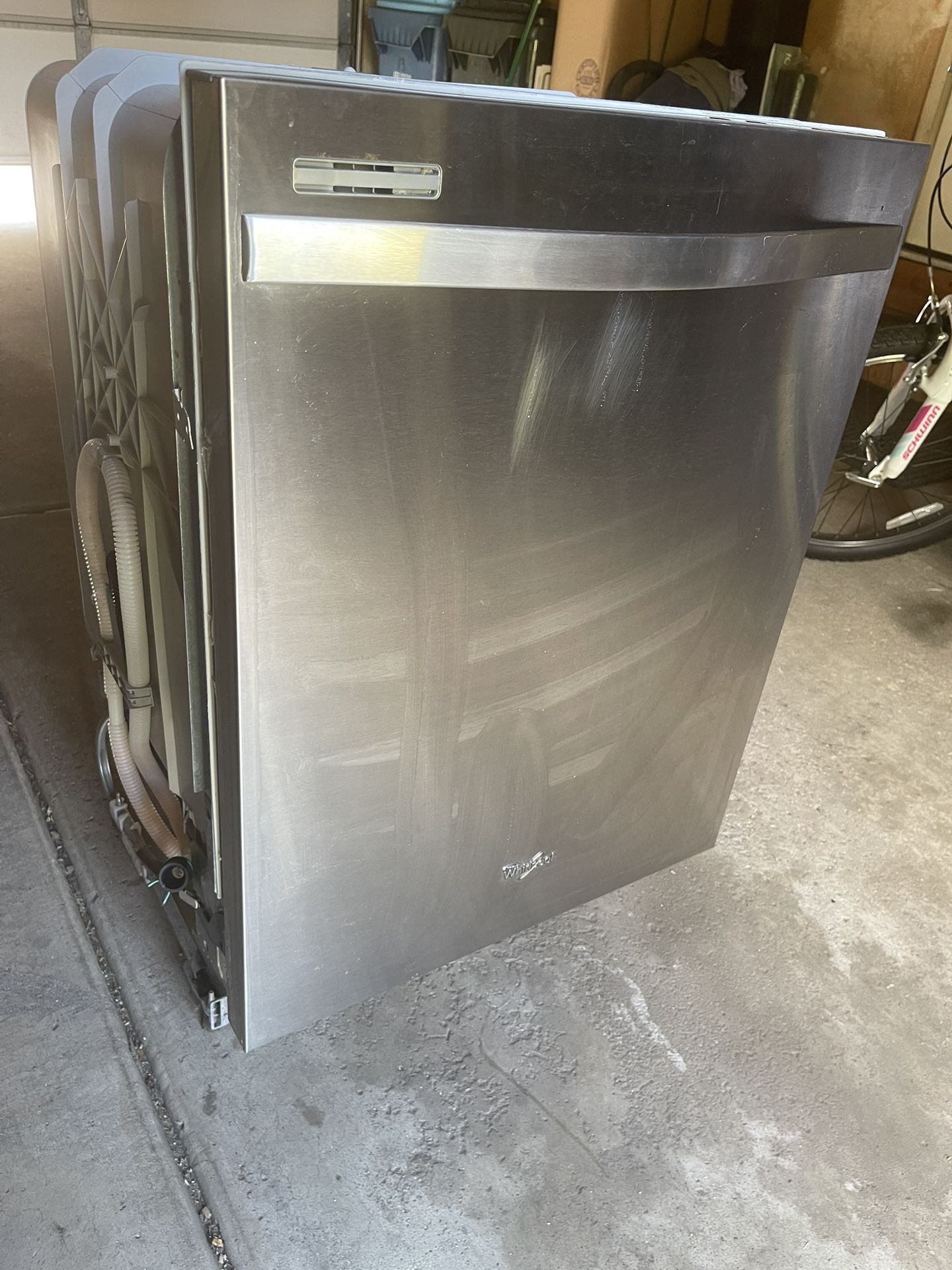Whirlpool Stainless Dishwash -not Draining