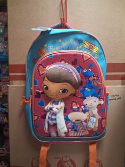 Doc Mc Stuffin 16 inch backpack