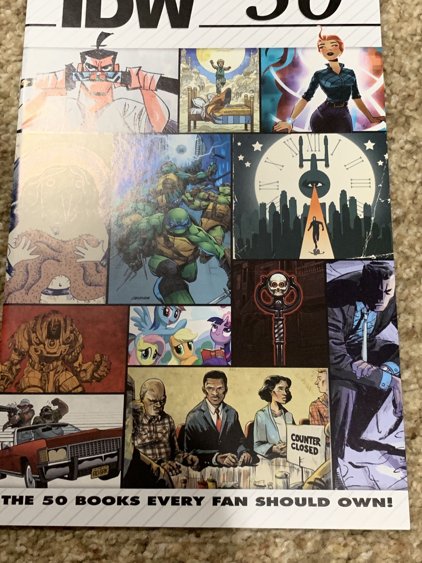The IDW 50 Catalog Magazine - The 50 Books Every Fan Should Own!