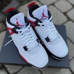 Jordan 4 (Red Cement)