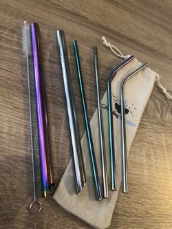 Metal straws *Brand New*