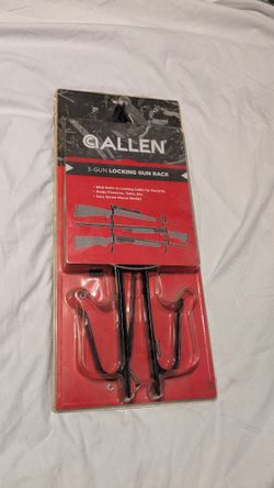 Allen 3 Gun Locking Gun Rack