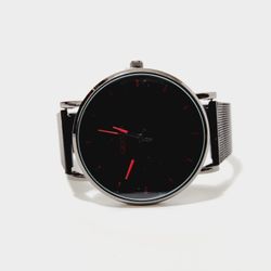 Minimalist Mens Fashion Ultra Thin Watches Simple Men Business Stainless Steel Mesh Belt Quartz Wrist Watch Relogio Masculino
