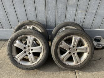 A Set Of 20 Inch Chrysler Rims!