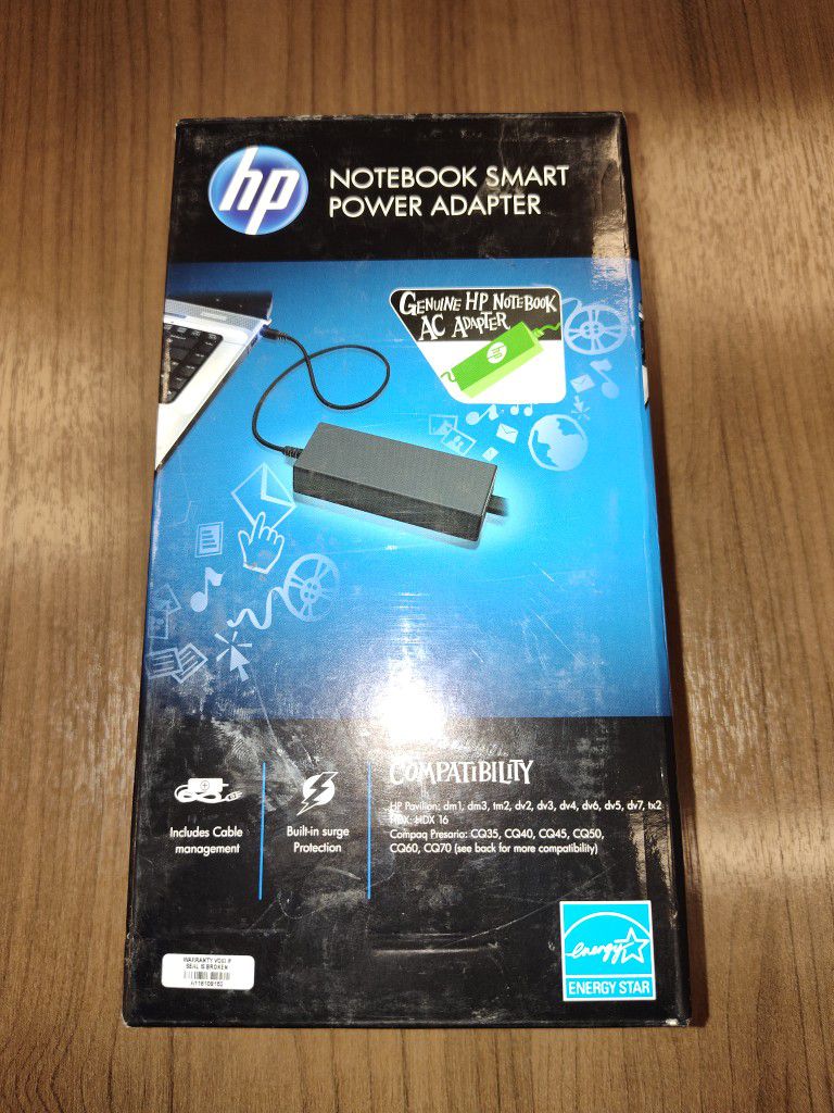 HP - Smart 90-Watt AC Adapter for Select HP and Compaq Laptops

New