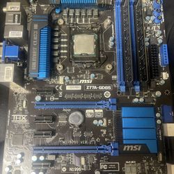 Motherboard MSI. 