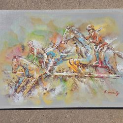 Equestrian Wall Print Hanging Decoration 