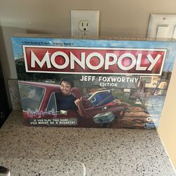 Monopoly Jeff Fox worthy Edition Still Wrapped 