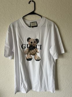 週末値下げ　GUCCI グッチ TEDDYBEAR PATCH Tシャツ Gucci Original Bear-patch Oversize T-shirt in White | Lyst