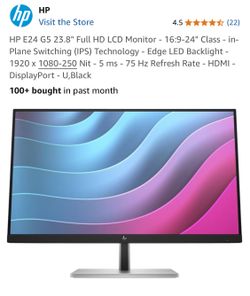 HP 24 Inch Monitor