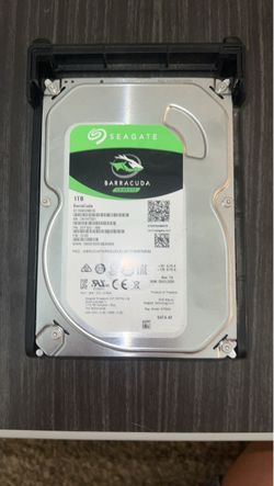 Seagate BarraCuda 1TB HDD - 3.5" - ST1000DM010 - 7200RPM