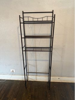 3-Shelf over-the-Toilet Bathroom Storage