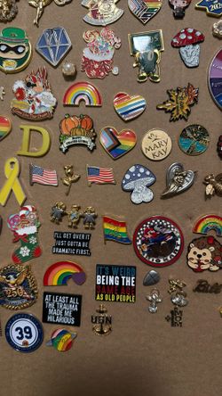 VINTAGE AND NEWER PINS