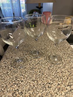 Wine glasses