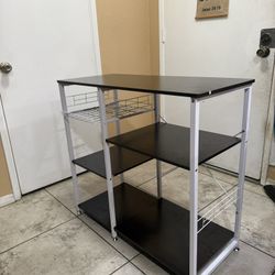 Kitchen Baker's Rack with Storage