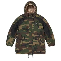 Supreme X Nike Faux Fur Reversible Parka, Camo (Size Small) FW26