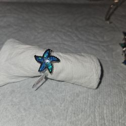 925 Sylver Ring  Sea Star
