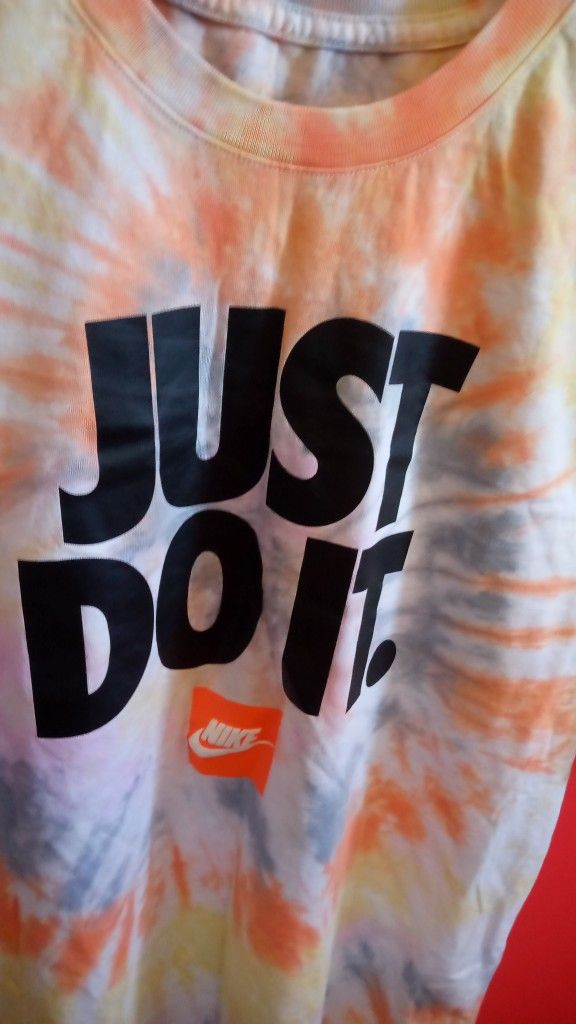 NIKE ...ONE-OF -A- KIND... TYE DYE T-SHIRT... CHECK OUT MY PAGE FOR MORE ITEMS