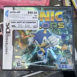 NintendoDS Sonic 3 Games Bundle