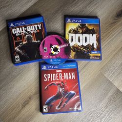 VIDEO GAMES (Wii, PS3 & PS4)