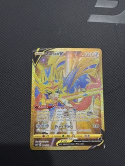 Zacian V Secret Rare Swsh 