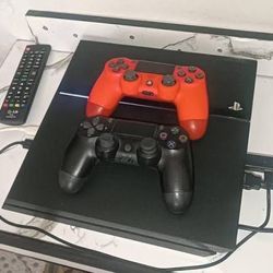 Selling PS4 With 2 Controllers 