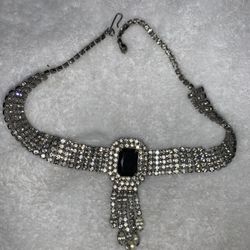 Vintage Rhinestone Necklace