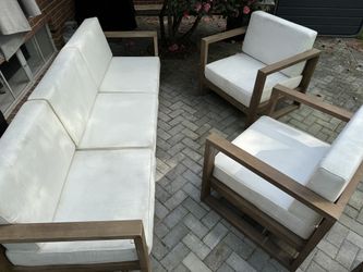 Outdoor Eucalyptus Furniture Set