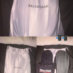 Balenciaga slides black
