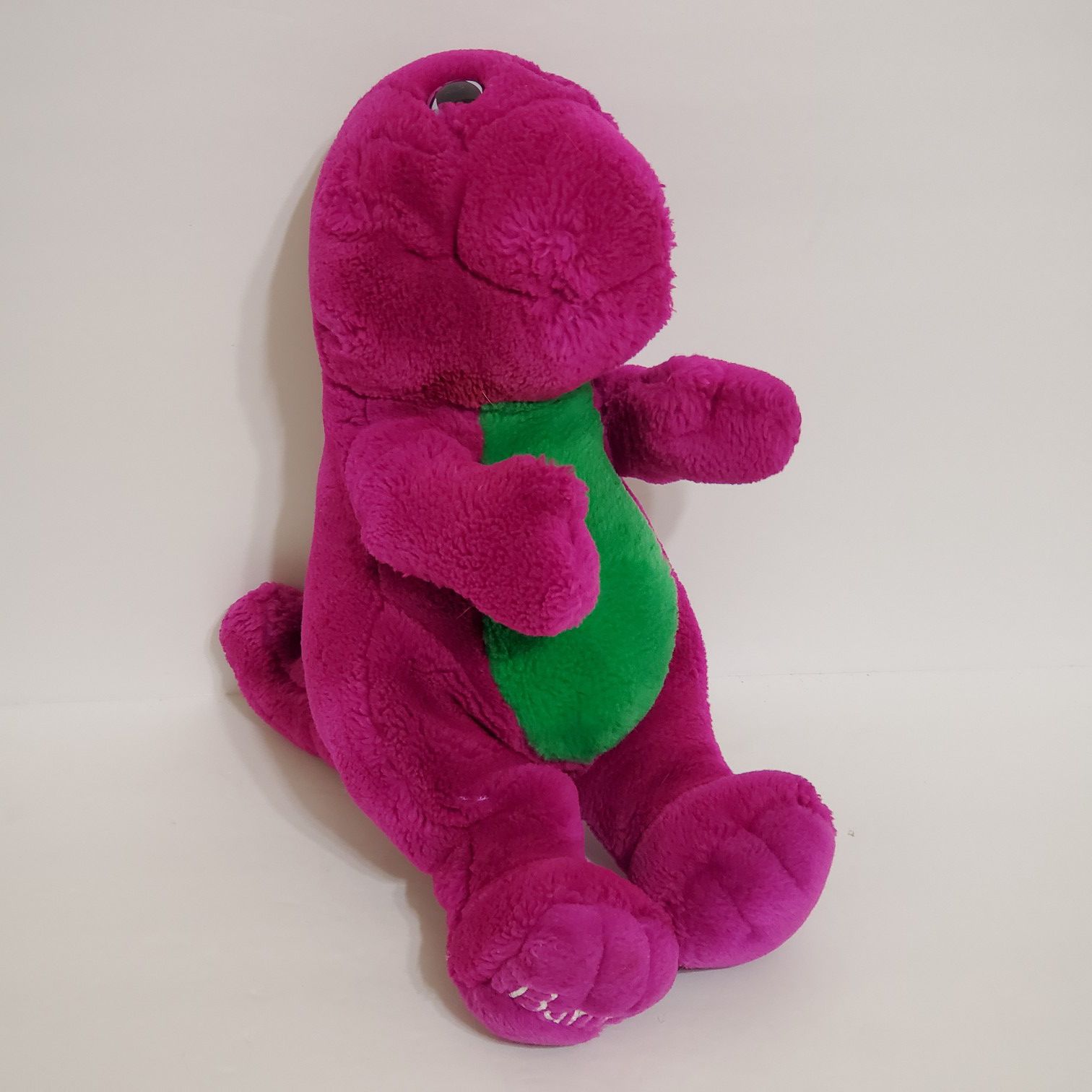 Barney the Dinosaur plush 13" Closed Mouth 1992