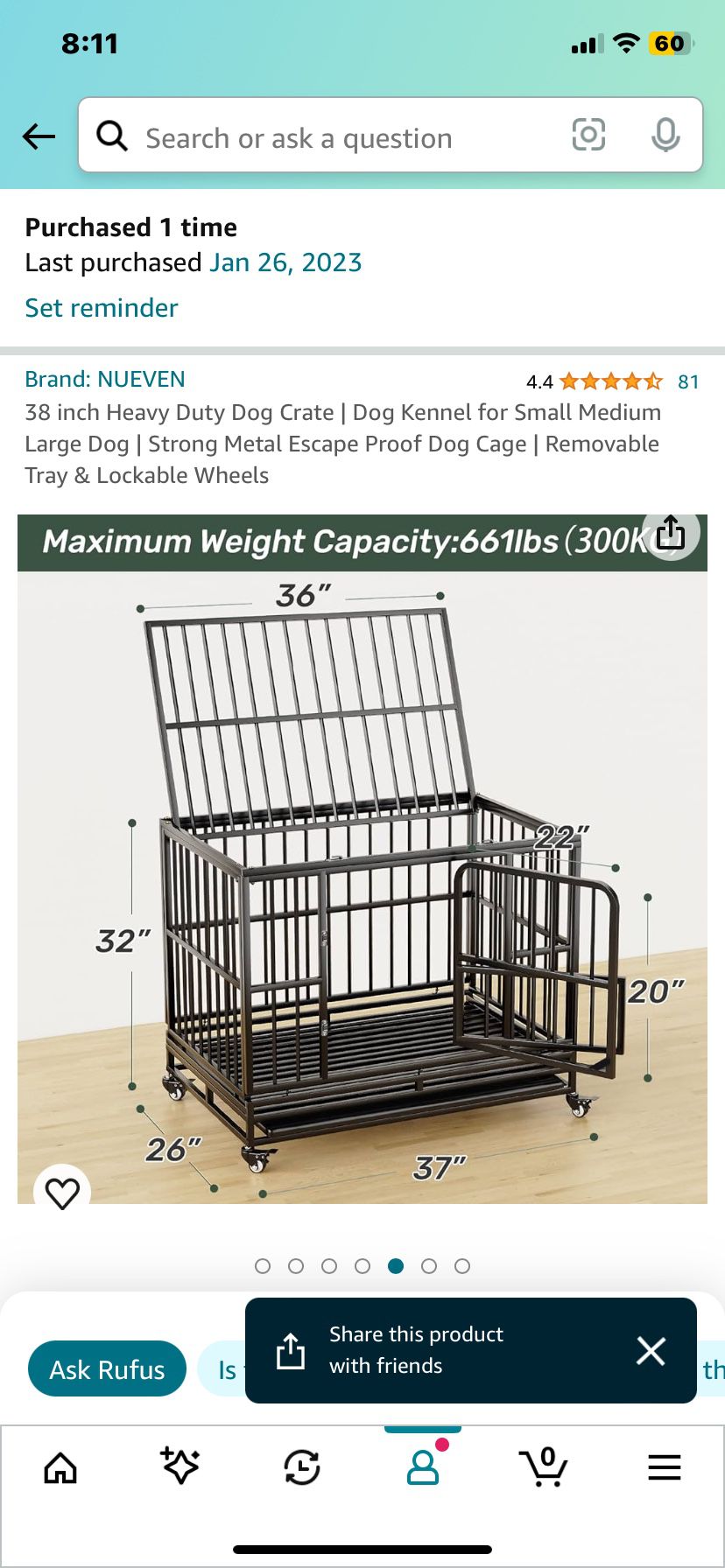 Heavy Duty Large Cage