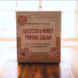 Hibiscus & Honey Firming Cream | Retinol & Collagen | NIB | 2.0oz/60ml | Viral