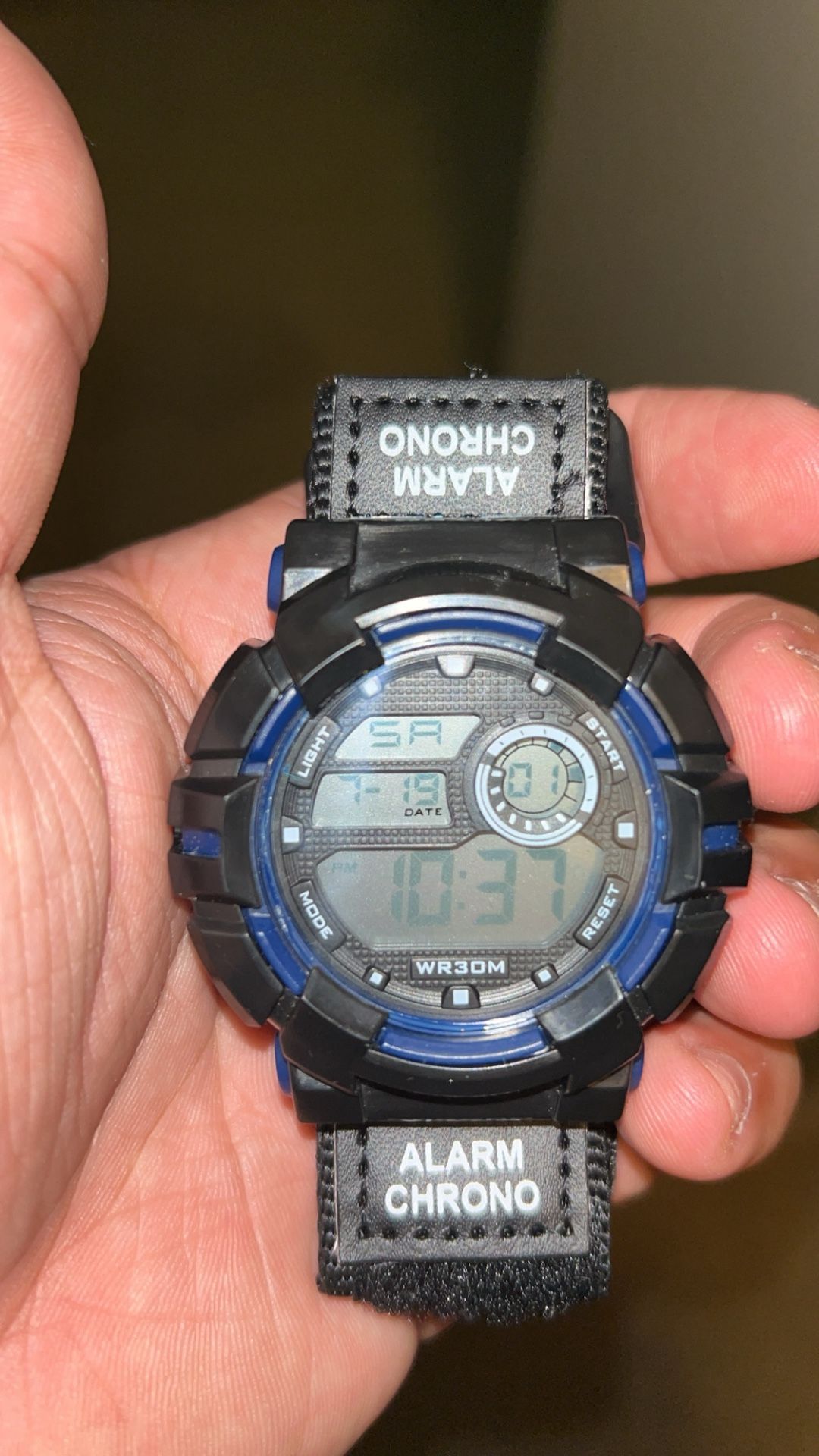 Chrono Alarm Watch