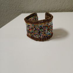 Brick By Brick Multicolored Cuff 