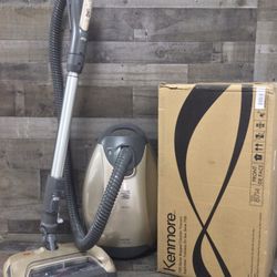 Kenmore 81714 Bundle Ultra Plush Lightweight Bagged Canister Vacuum with Pet PowerMate, HEPA, Extended Telescoping Wand, Retractable Cord, and 3 Clean
