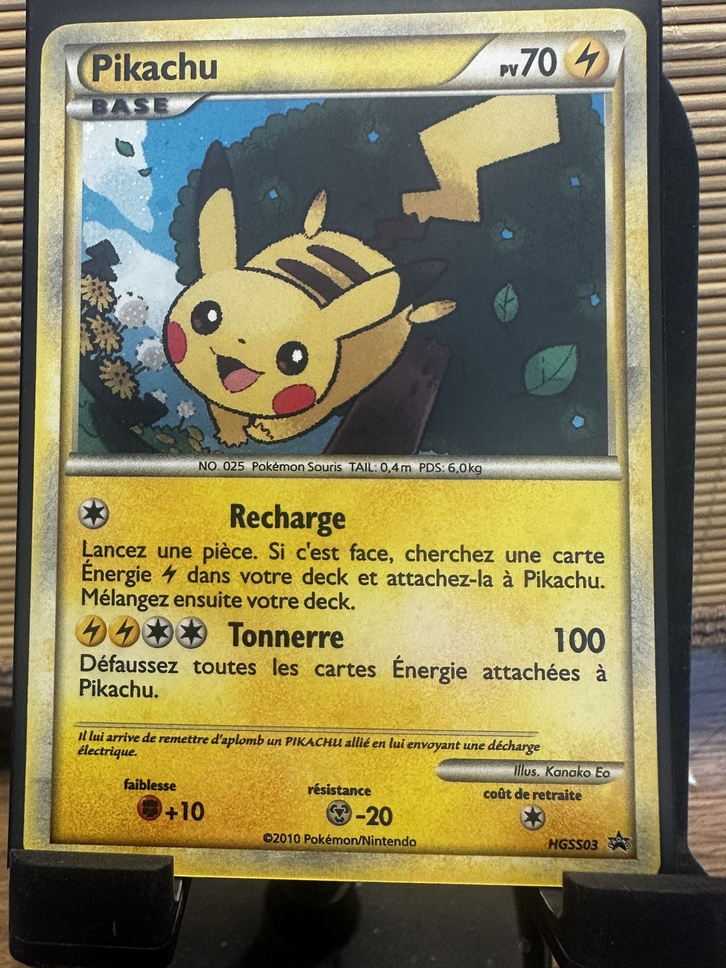 Pikachu - HGSS03 - HGSS Promos (PR) French